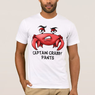 Camiseta Capitão Calças Crabby