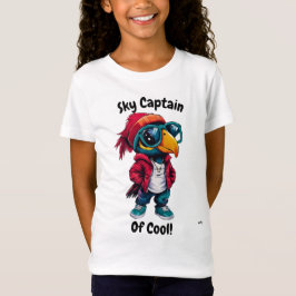 Camiseta Capitão Céu de Legal! - Trendy Bird Themed Roupa