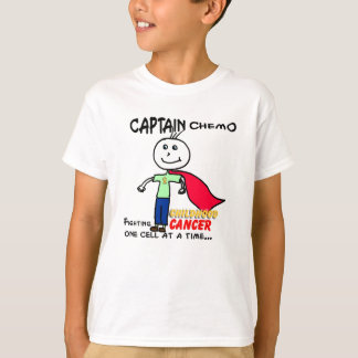 Camiseta Capitão Chemo Infância Cancer Apoio