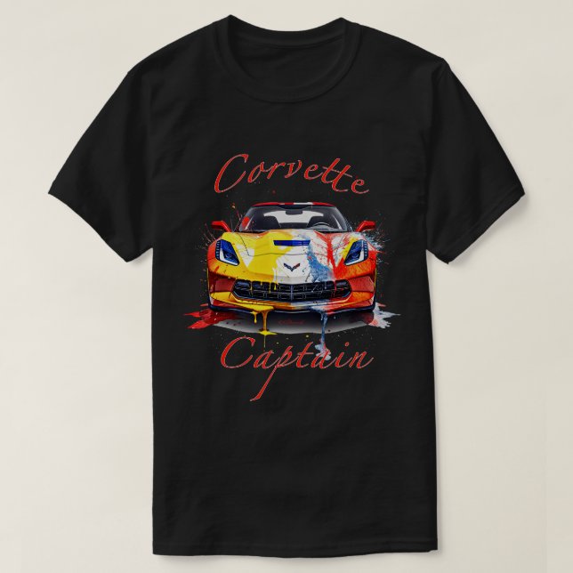 Camiseta Capitão Corvette (Frente do Design)