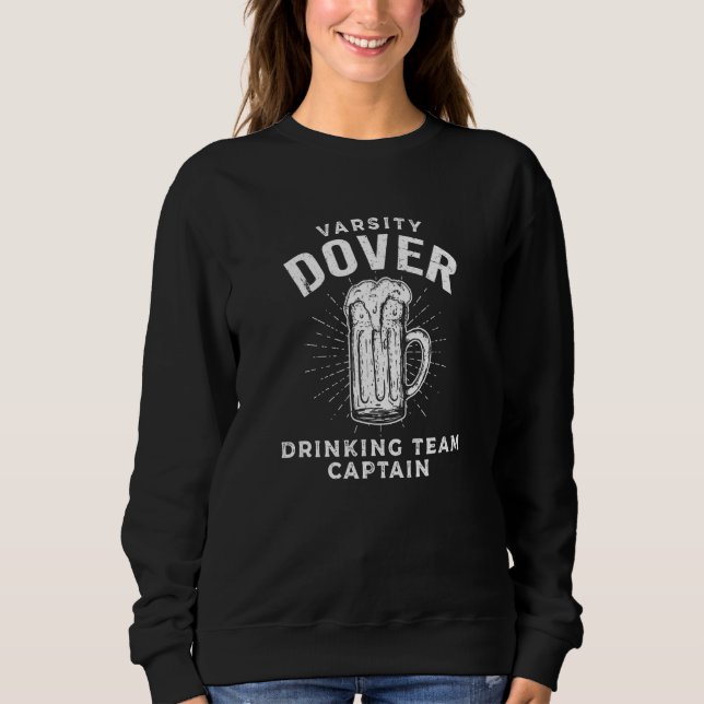 Camiseta Capitão da Equipe de Bebida de Dover Cerveja   Fes (Frente)
