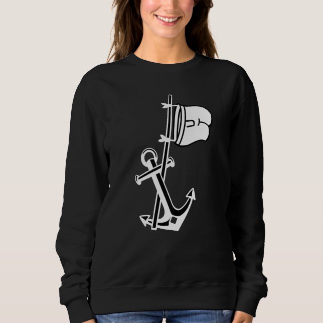 Camiseta Capitão de Âncora de Barcos de Capacidade (Frente)