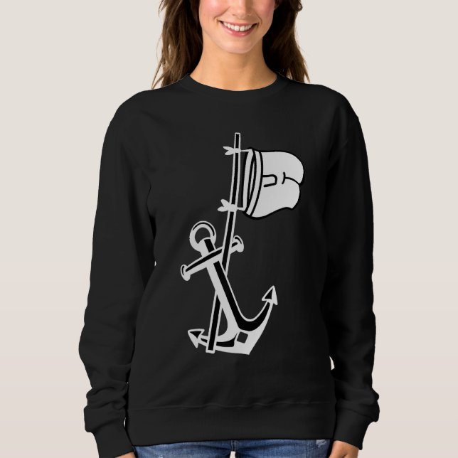 Camiseta Capitão de Âncora de Barcos de Capacidade (Frente)