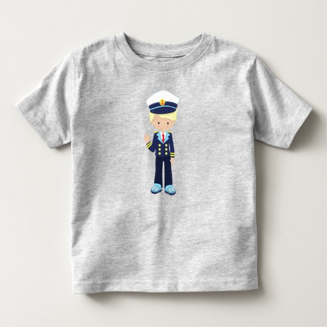 Camiseta Capitão de Barco, Comandante, Garoto Bonito, Cabel (Frente)