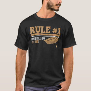 Camiseta Capitão de Barco Não Cai fora da Navegação do Barc