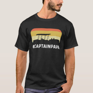 Camiseta Capitão de Barco Pontão Papa Capitão de Barco Pont