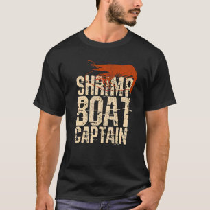 Camiseta Capitão de Barcos Camarão Camarão Camarão Camarão