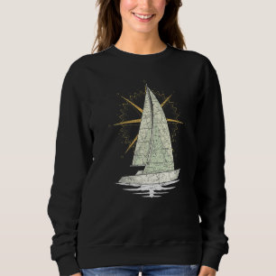 Camiseta Capitão de Iate Marinheiro Comandante Náutico Vela