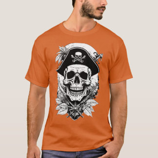Camiseta Capitão de navio pirata