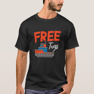Camiseta Capitão de Rebocador Navegando Embarcação  Proprie