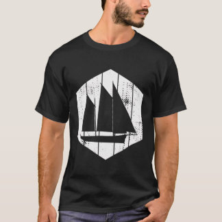Camiseta Capitão de veleiro à vela