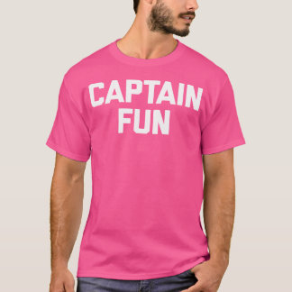 Camiseta Capitão Diversão Dito Engraçado Humor Sarcástico