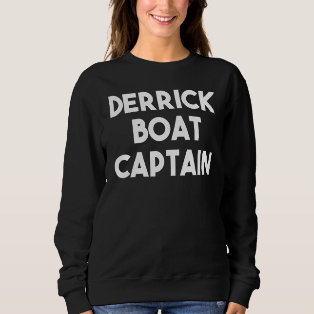 Camiseta Capitão do barco Derrick (Frente)