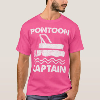 Camiseta Capitão do Barco Engraçado Pontão