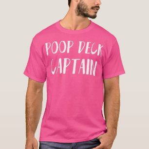 Camiseta Capitão do Convés de Fezes