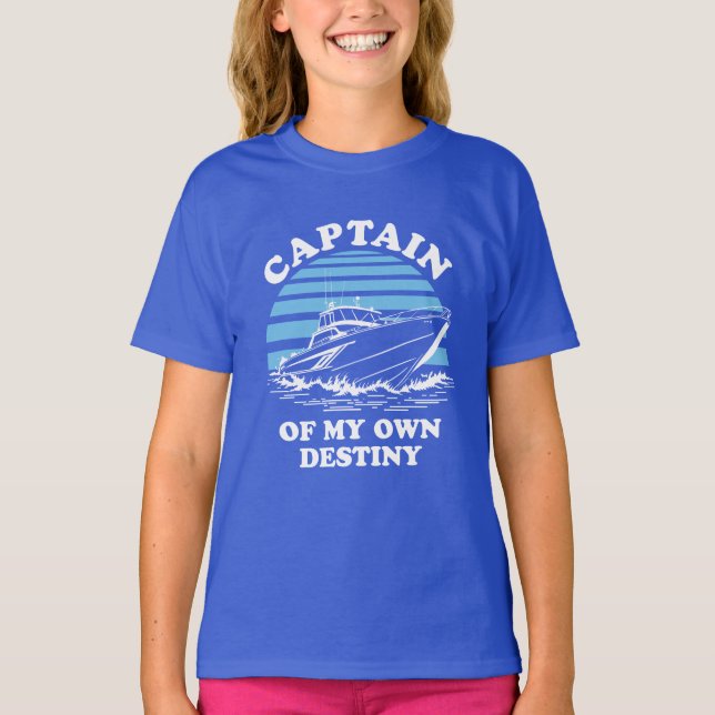 Camiseta Capitão Do Meu Destino | BARCO (Frente)