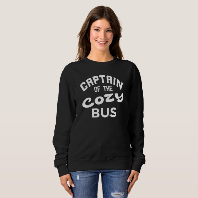 Camiseta Capitão Do Ônibus Cozy, Inverno, Estação Cozy, (Frente Completa)