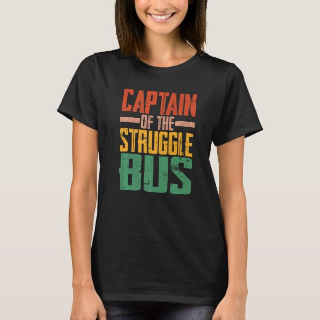 Camiseta Capitão Do Ônibus De Luta (Frente)
