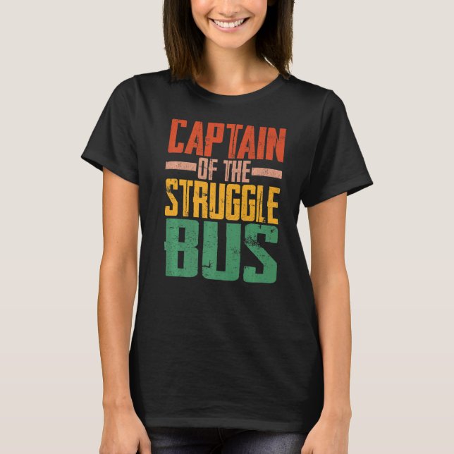 Camiseta Capitão Do Ônibus De Luta (Frente)