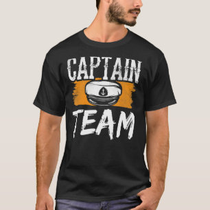 Camiseta Capitão Equipe Yacht Boat Navio