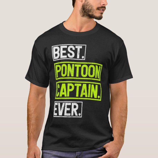 Camiseta Capitão Ever Pontoon Boat (Frente)
