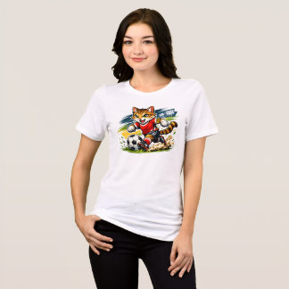 Camiseta Capitão Gato: A Corrida de Futebol