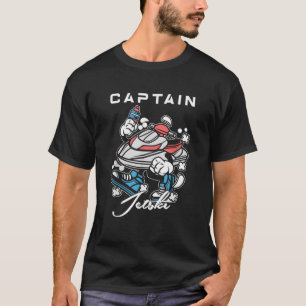 Camiseta Capitão Jet Ski Water Extreme Sports Jetski Jet Sk