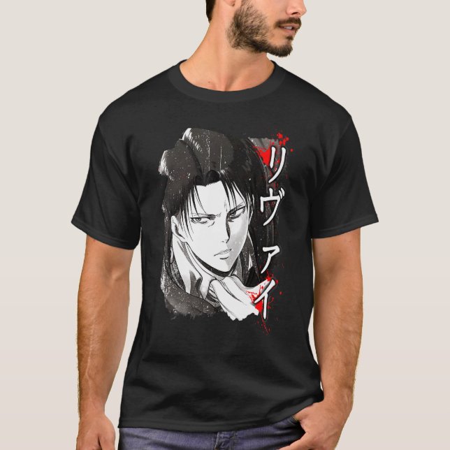 Camiseta Capitão Levi Essence (Frente)