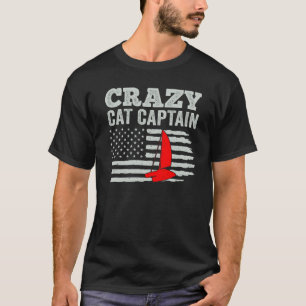 Camiseta Capitão Louco do Catamarã Velejador Marinheiro  13