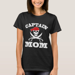 CAMISETA CAPITÃO MAMÃ PIRATA