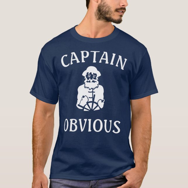Camiseta Capitão Óbvio (Frente)