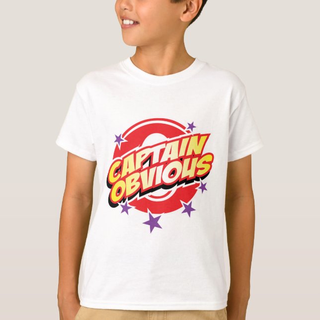 Camiseta Capitão Óbvio (Frente)