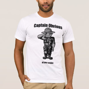 Camiseta Capitão Óbvio