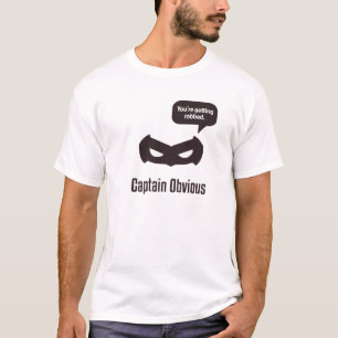 Camiseta Capitão Óbvio