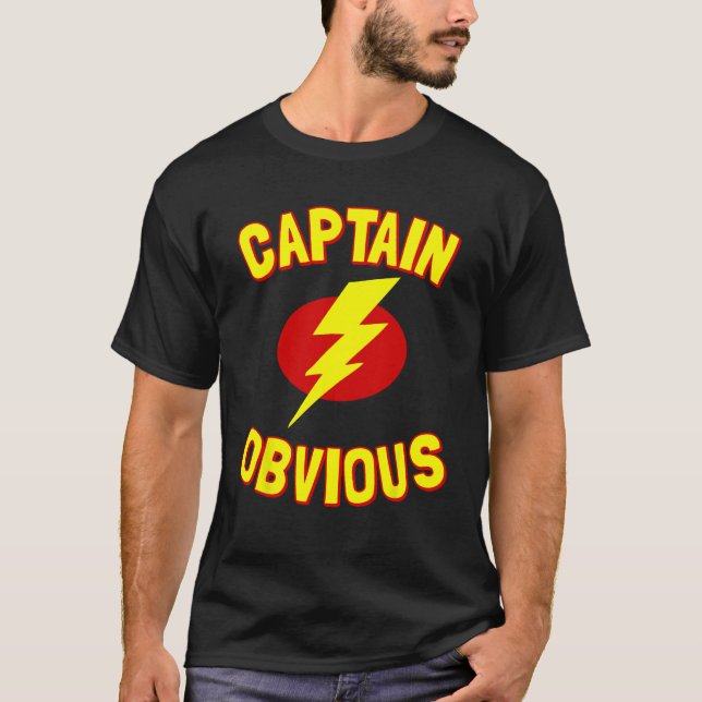 Camiseta Capitão Óbvio 1 (Frente)
