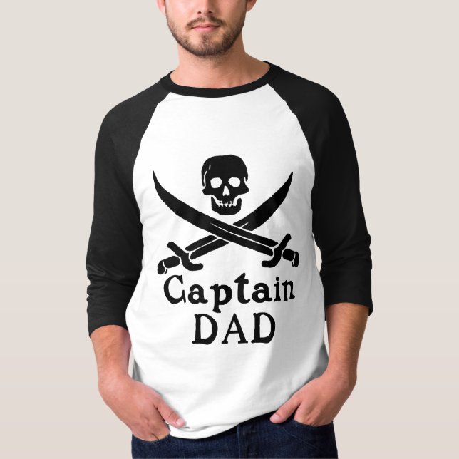 Camiseta Capitão Pai - Clássico (Frente)