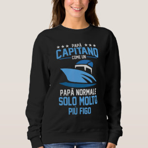 Camiseta Capitão Papa Pai Mar de Barcos