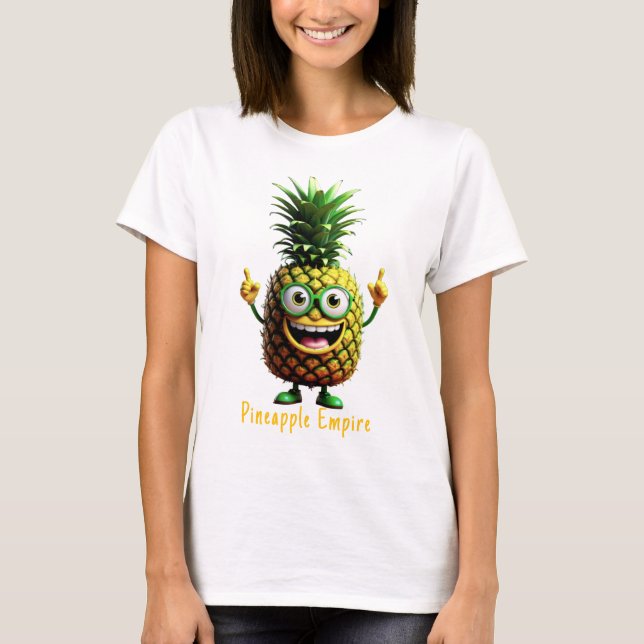 Camiseta Capitão PineBeard-Pineapple (Frente)