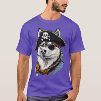 Camiseta Capitão Pirata de rouco