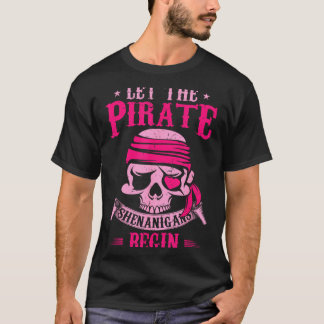 Camiseta Capitão Pirata Deixe as Travessuras de Pirata Come