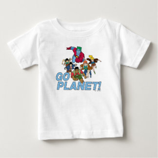 Camiseta Capitão Planeta e os Planeteiros.