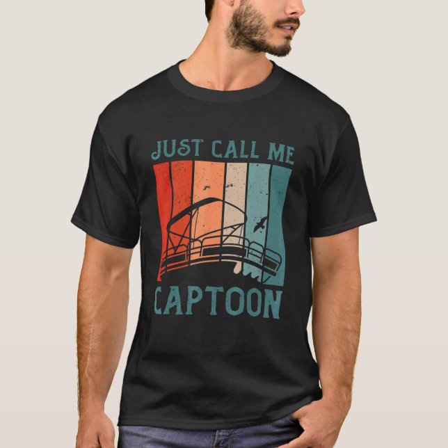 Camiseta Capitão Pontoon, me chame de Capto (Frente)