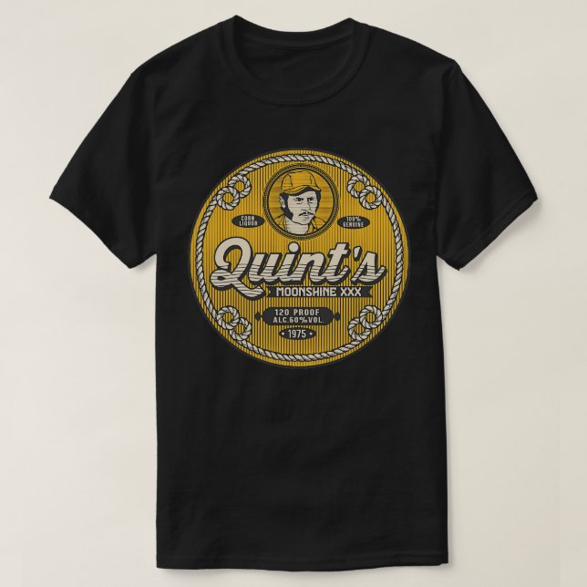 Camiseta Capitão Queds Moonshine (Frente do Design)
