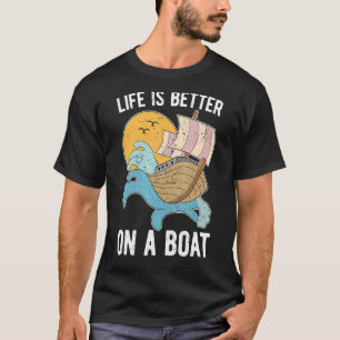 Camiseta Capitão Sail Boat - Navegador Náutico