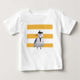 Camiseta Capitão Seagull Yellow Stripes