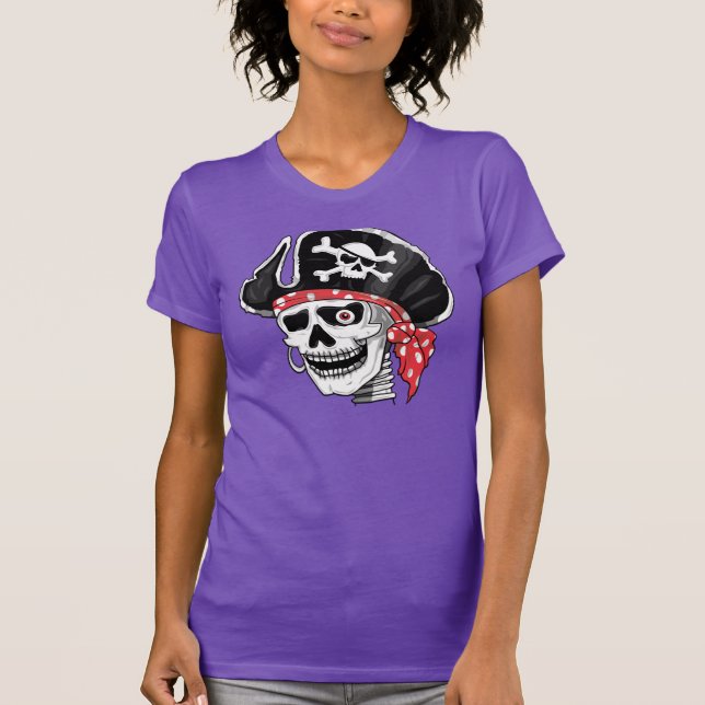 Camiseta Capitão Skull Pirate (Frente)