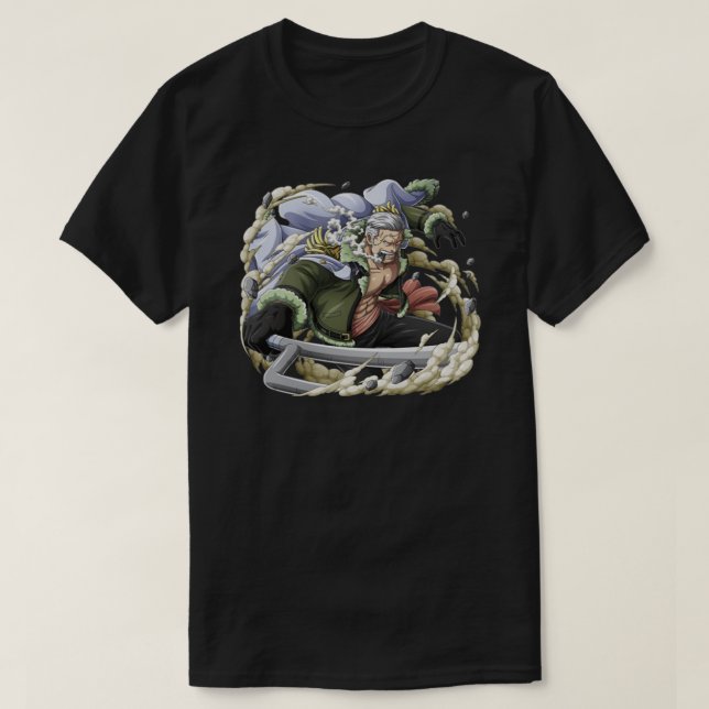 Camiseta Capitão Smoker One Piece Classic 1 (Frente do Design)