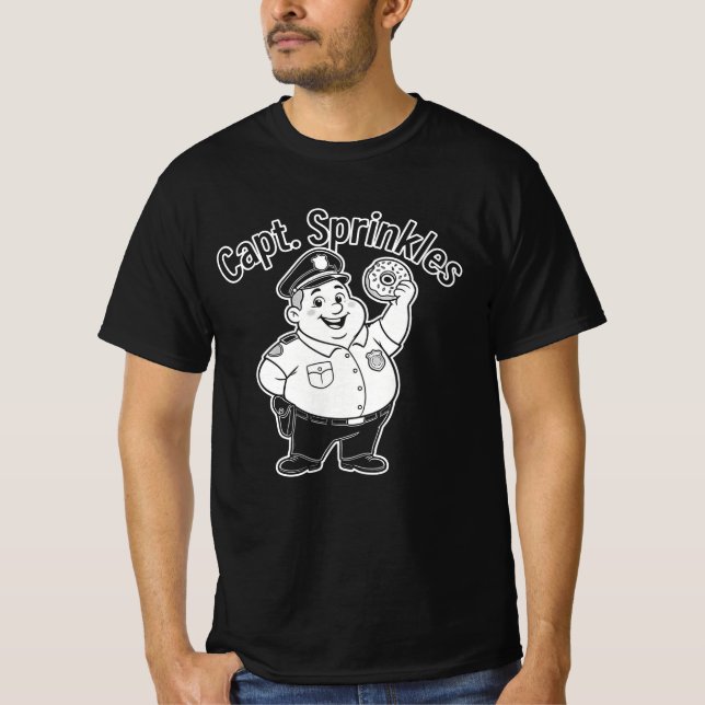 Camiseta Capitão Sprinkles  (Frente)