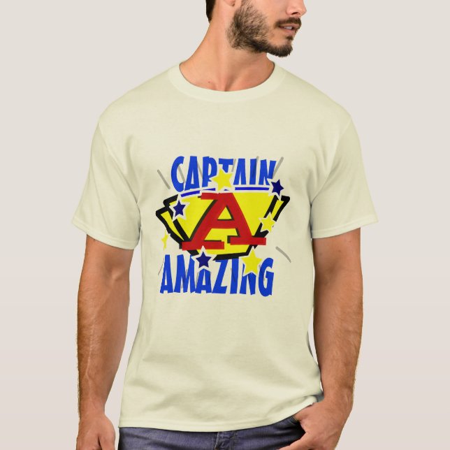 Camiseta Capitão Surpreendente (Frente)