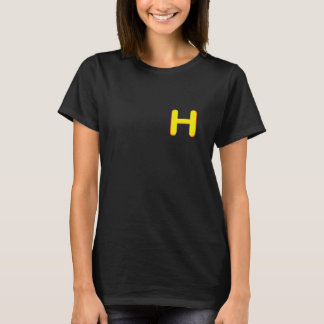 Camiseta Capitol Dourado "H"